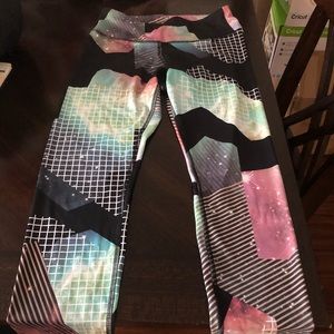 REEBOK SIZE XSMALL FULL LENGTH LEGGINGS